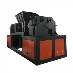 GHY1265-80 Iron Scrap Plastic And Wood Metal Double Shaft Shredder Machine