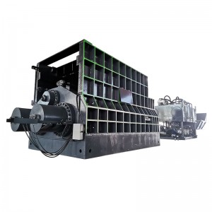 800 Ton PLC Control Automatic HMS Container Shear Cutting Machine