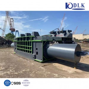 Large Waste Metal Ship Board Hydraulic Baler Machine