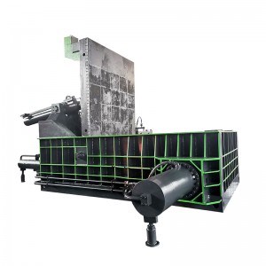 Semi-automatic Scrap Metal Baler Recycling Machine