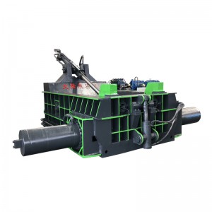 PLC Control Waste Metal Baling Press Machine For Recycling Plant