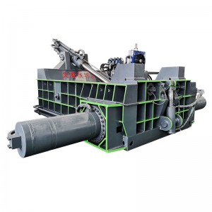 Y81-250 Bale Tilting Hydraulic Metal Mobile Scrap iron Baler For Recycling Plant